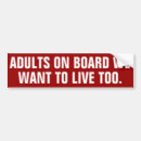 Recherche de adultes voiture autocollants Nous voulons vivre aussi