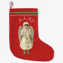 Search for angel christmas stockings Santa