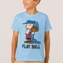 Search for baseball kids tshirts Snoopy