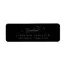 Search for silver graduation return address labels High school