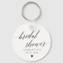 Search for calligraphy keychains Bridal shower
