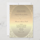 Search for faux gold foil wedding invitations Vintage