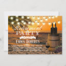 Search for wine barrel invitations String lights
