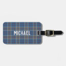 Search for plaid luggage tags Tartan