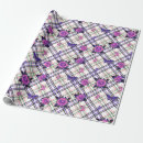 Search for purple skulls wrapping paper Roses