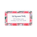 Search for tropical christmas return address labels Floral