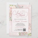 Search for qr code bridal shower invitations Love is in bloom