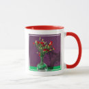 Search for red carnation mugs Nature