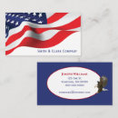 Recherche de aigle patriotique cartes visite Étoiles et rayures