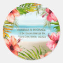 Search for beach address stickers Hawaiian