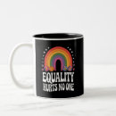 Search for equality mugs Love is love
