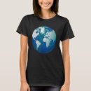 Search for blue planet tshirts World