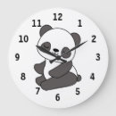 Search for panda bear clocks Kawaii