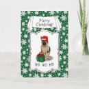 Search for german shepherd christmas cards Santa claus