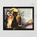Search for witches broom postcards Owl