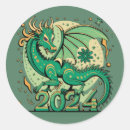Search for dragon symbol stickers Green