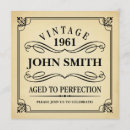 Search for vintage aged to perfection invitations Funny