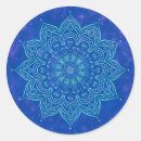 Recherche de lotus bleu autocollants Bohème