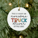 Search for truck driver ornaments Funny