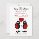 Search for ladybug save the dates Whimsical