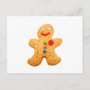Search for gingerbread man postcards Baked
