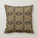Search for celtic knot pattern pillows Gold