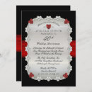 Search for ruby red wedding invitations Classy