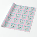 Recherche de cochons papier cadeau Rose