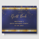 Search for 80th birthday guest books Gold