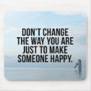 Recherche de citation positive tapis souris Typographie