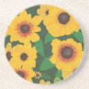 Search for sunflowers coasters Bright