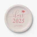 Search for pink graduation plates High school