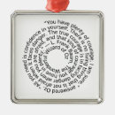 Search for courage ornaments Quote