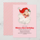 Search for retro santa invitations Pink