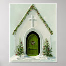 Search for vintage christmas tree posters Green