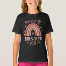 Search for promoted to big sister tshirts 2026