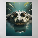 Recherche de crocodile art Alligator