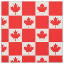 Search for canadian maple leaf fabric Canada