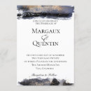 Search for slate blue wedding invitations Chic