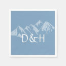 Search for mountains napkins Initial