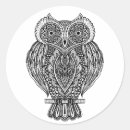 Search for owl mandala stickers Zendala