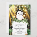 Recherche de owl baby shower invitations Forêt