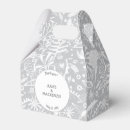 Search for silver favour boxes Botanical