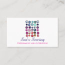 Search for textile business cards For her