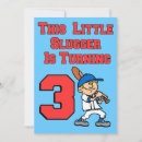 Search for little slugger invitations Boy
