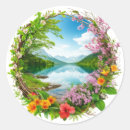 Search for tranquility stickers Nature