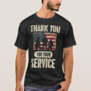 Search for thank you for your service tshirts Services