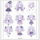 Search for chibi art stickers For kids