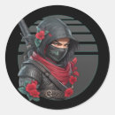 Search for red ninja stickers Warrior