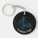 Search for treble clef keychains Illustration